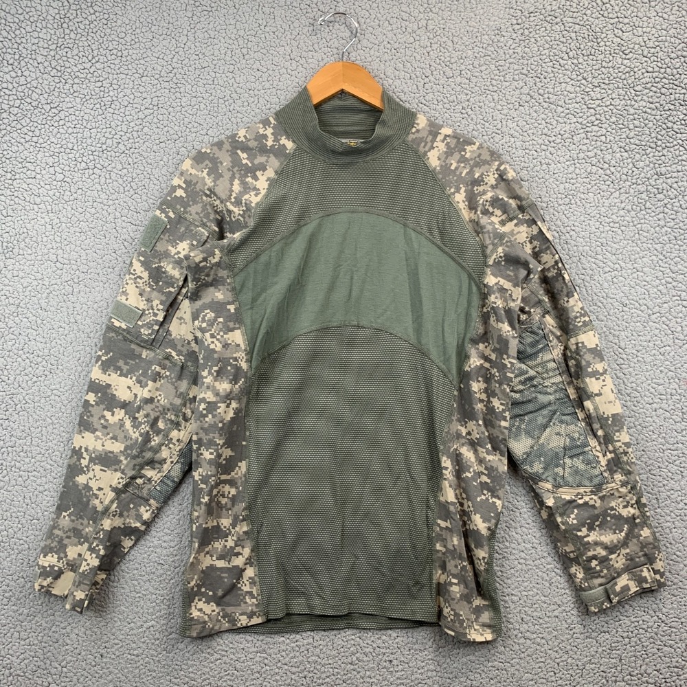 US Army Men's LARGE ACS Combat Long Sleeve Shirt MASSIF Mountain Gear Clean